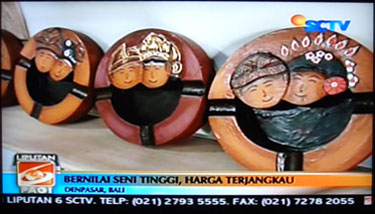 souvenir pernikahan etnik tradisional di media Televisi SCTV liputan 6 Pagi