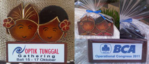 souvenir untuk promosi perusahaan etnik tradisional