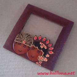 souvenir pernikahan frame foto