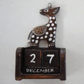 Souvenir Pernikahan Tradisional Etnik Kalender Abadi Etnik Bali