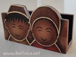Souvenir Pernikahan Tradisional, Tempat Kartu Nama Etnik desain Pengantin Tradisional Adat Bali