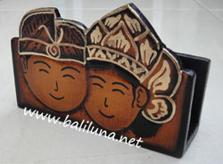 Souvenir Pernikahan Tradisional, Tempat Kartu Nama Etnik desain Pengantin Tradisional Adat Bali