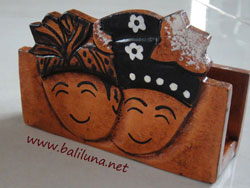 Souvenir Pernikahan Tradisional, Tempat Kartu Nama Etnik desain Pengantin Tradisional Adat Bali