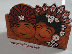 Souvenir Pernikahan Tradisional, Tempat Kartu Nama Etnik desain Pengantin Tradisional Adat Jawa
