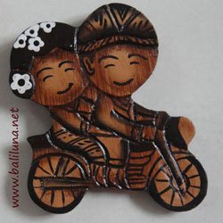 souvenir pernikahan tradisional etnik tempelan kulkas pengantin tradisional adat Jawa
